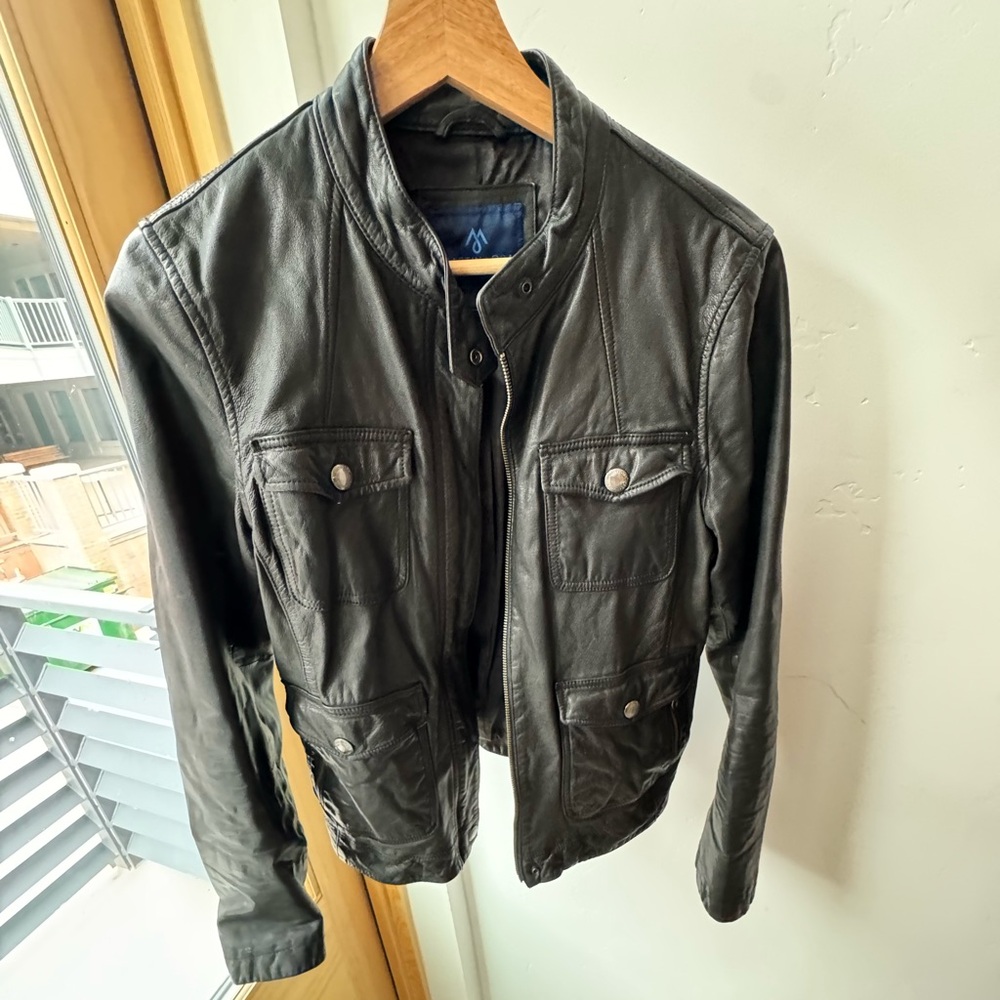 Martin & Osa Genuine Leather Jacket (L)